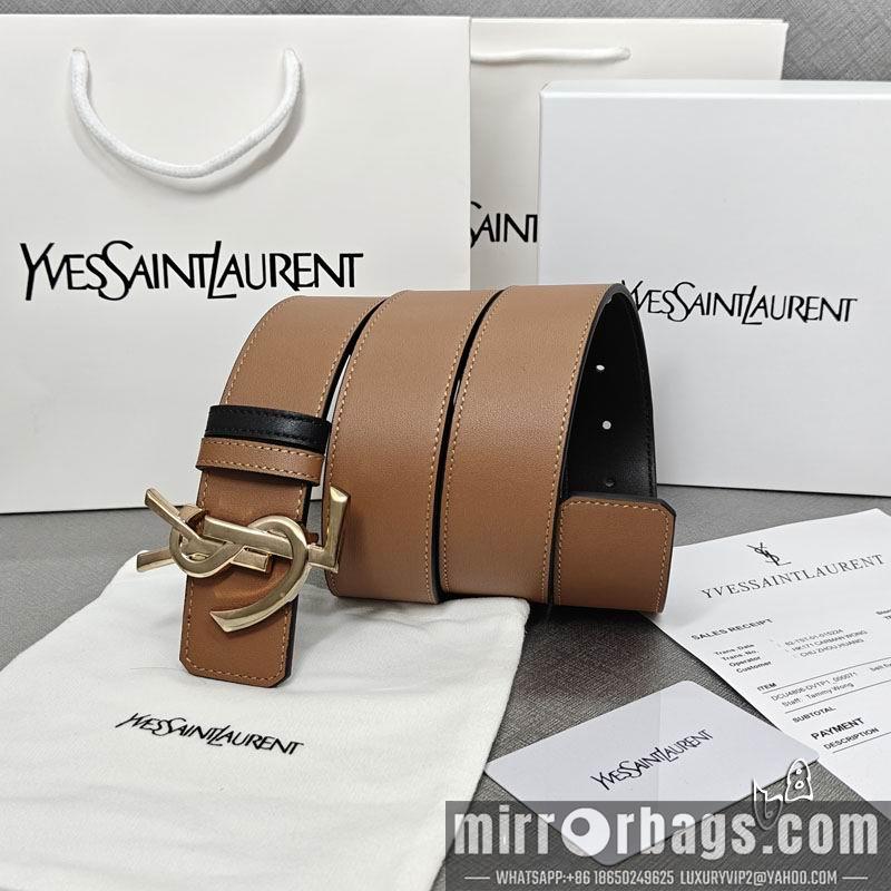 YSL belt 38mmX80-125cm lb082001