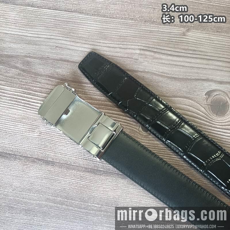 Bercoc Cucinelli belt 34mmX100-125cm 8L04