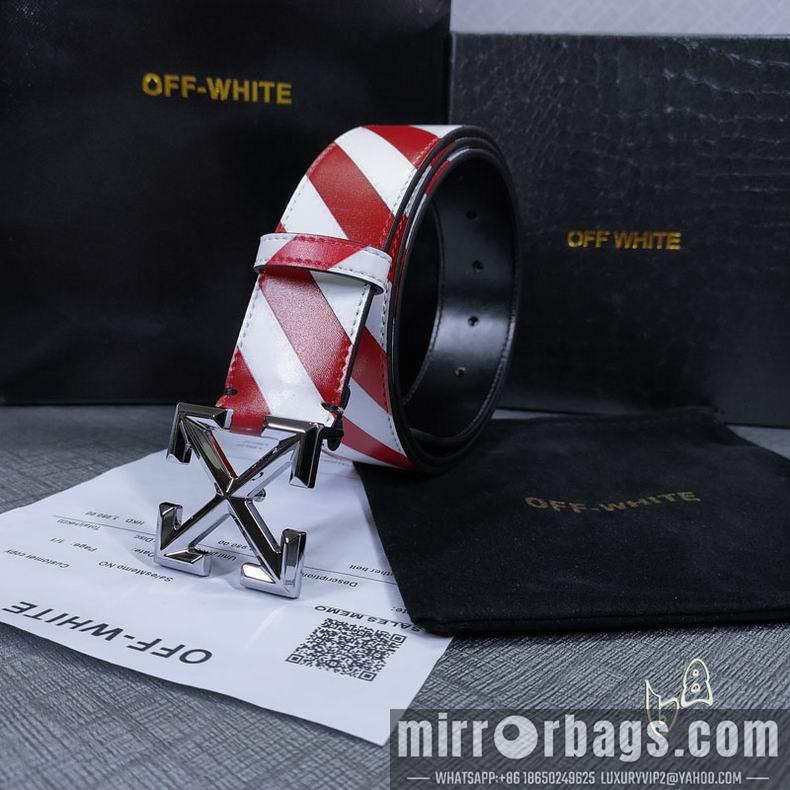 Off White belt 38mmX80-125cm lb082802
