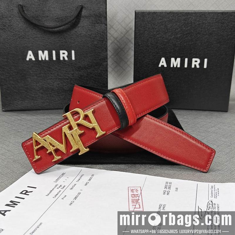 Amiri belt 38mmX90-125cm lb080201
