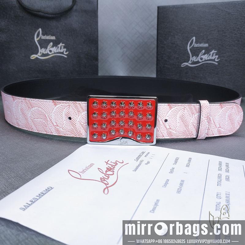 Louboutin belt 38mm 80-125cm lb061201