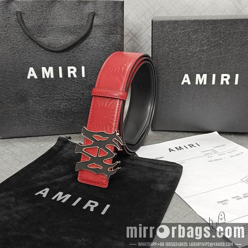 Amiri belt 38mmX90-125cm lb04