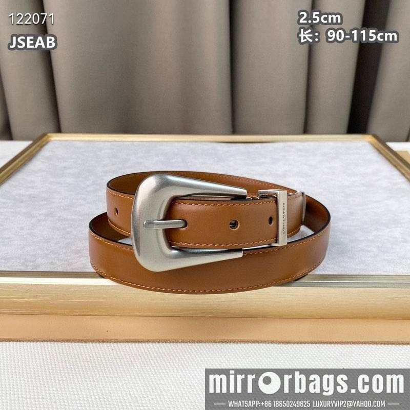YSL belt 25mmX90-115cm 8L01