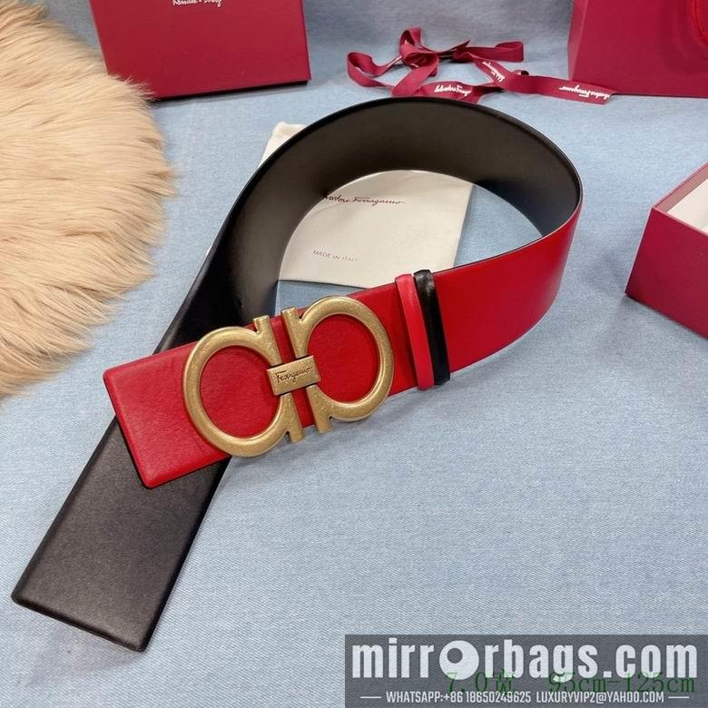 Ferragamo Belt 70mm 7D0519