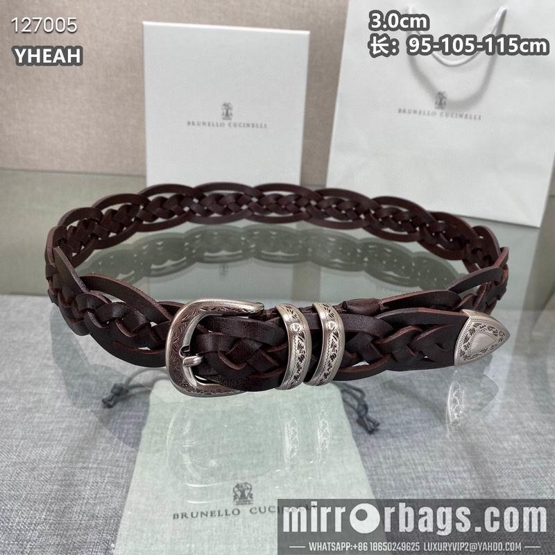 Brunello Cucinelli belt 30mmX95-105-115cm 8L02