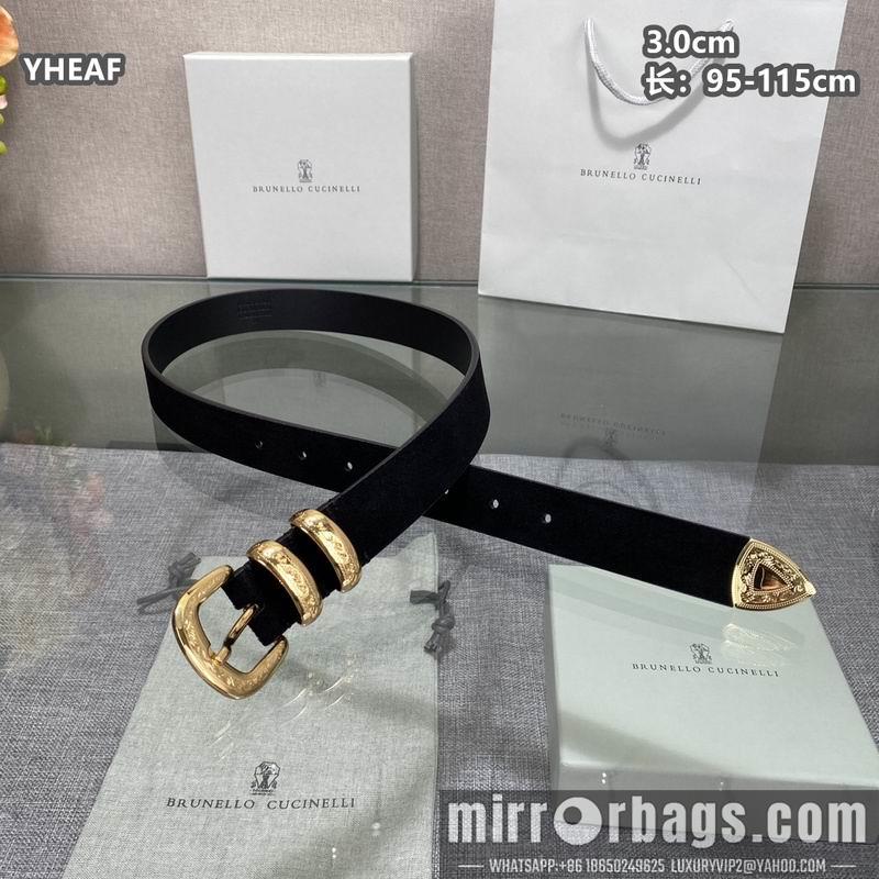 Brunello Cucinelli belt 30mmX95-115cm 8L08