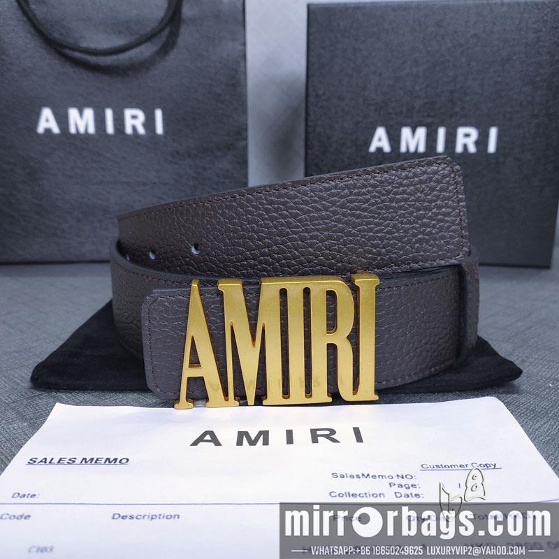 Amiri belt 38mmX80-125cm lb061202
