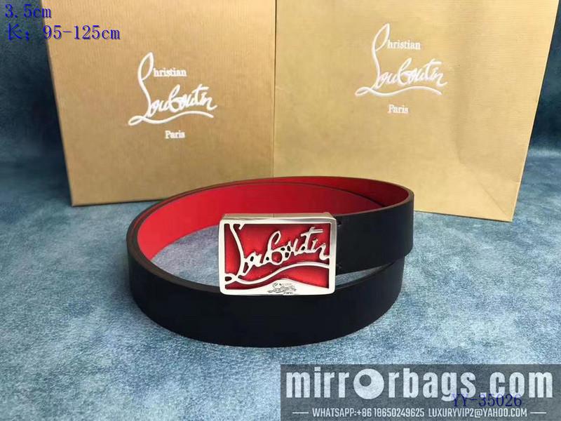 Christian Louboutin Belt 35MM 0121