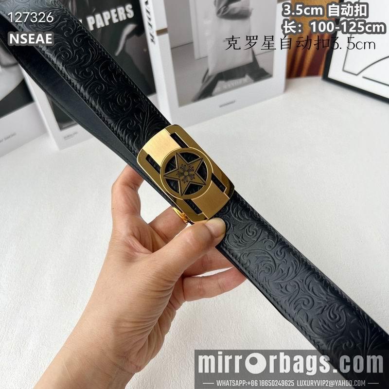 Chrome Hearts belt 35mmX100-125cm 8L05