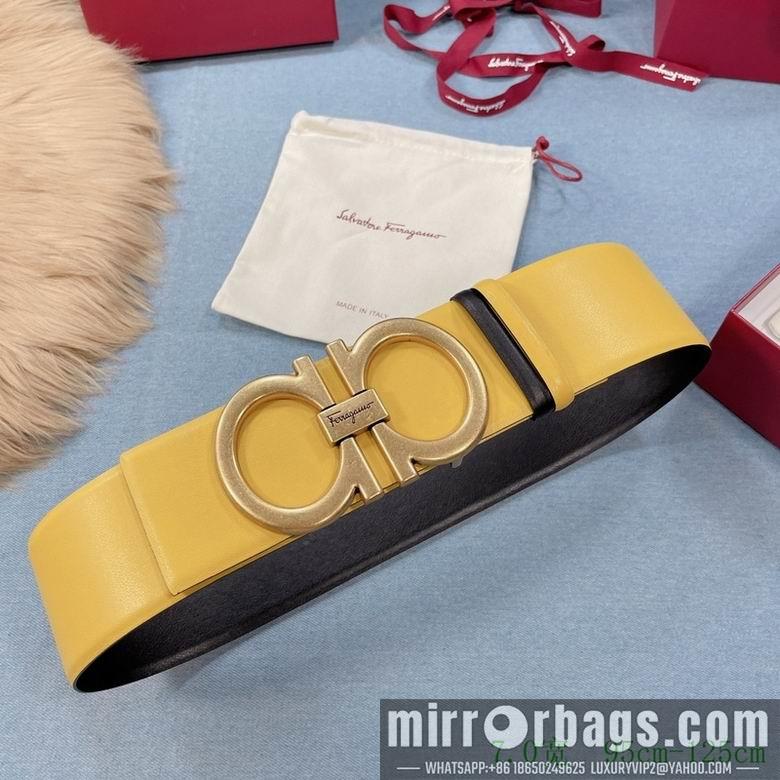 Ferragamo Belt 70mm 7D0519