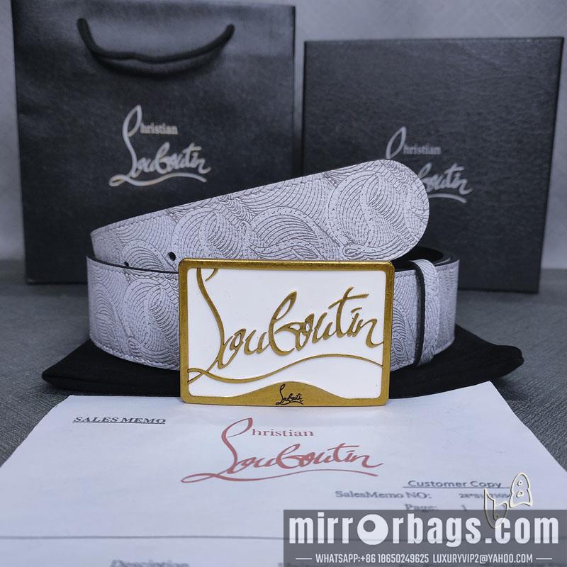 Louboutin belt 38mm 80-125cm lb061202