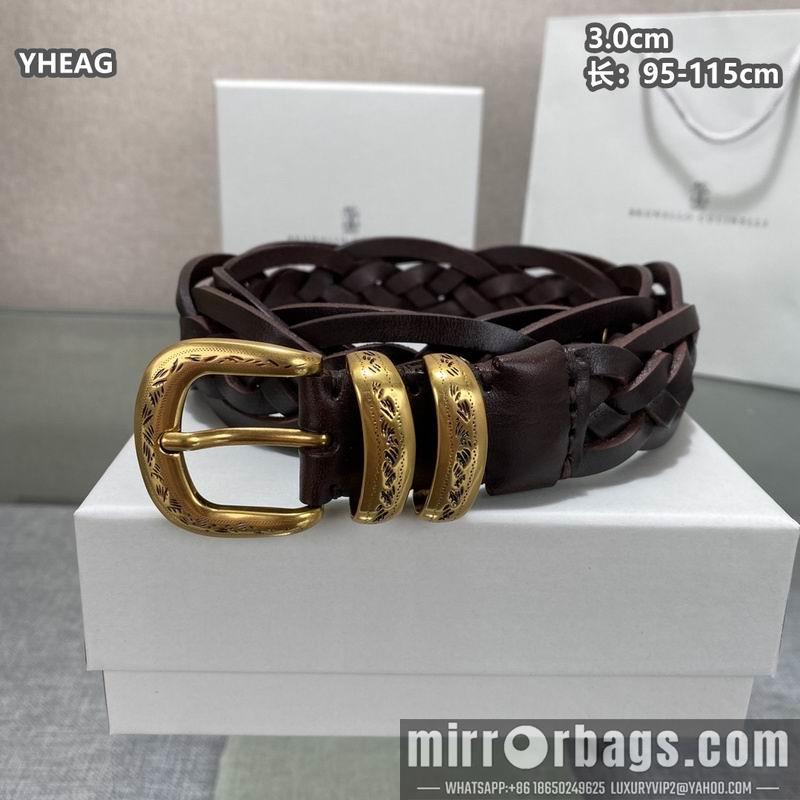 Brunello Cucinelli belt 30mmX95-115cm 8L05