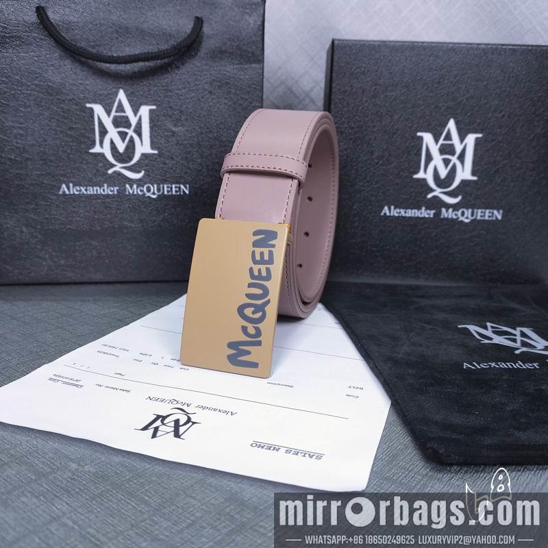 McQueen belt 38mmX80-125cm lb071803