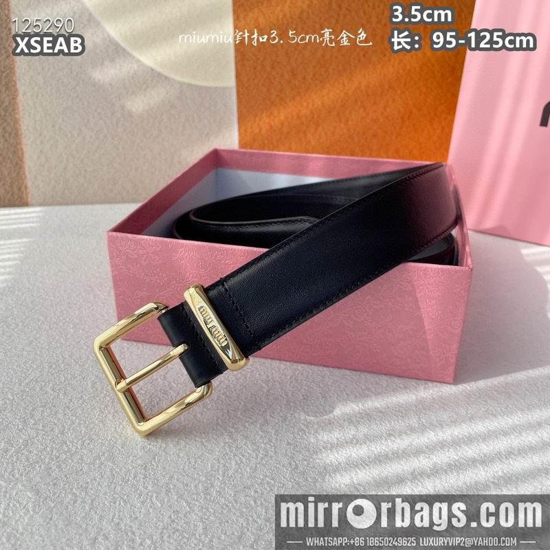 Miumiu belt 35mmX95-125cm 8L05
