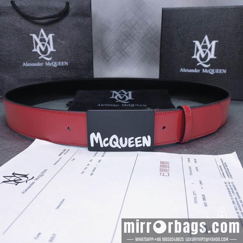 McQueen belt 38mmX80-125cm lb071803