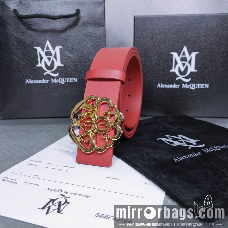 McQueen belt 38mmX80-125cm lb071801