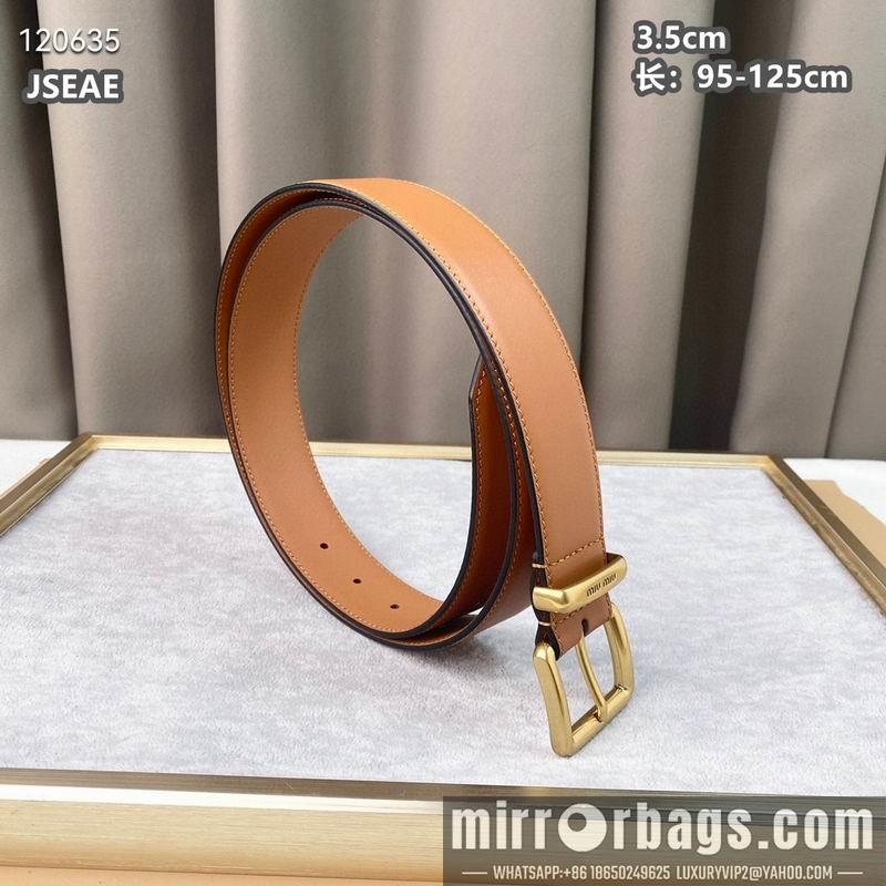 Miumiu belt 35mmX95-125cm 8L072002