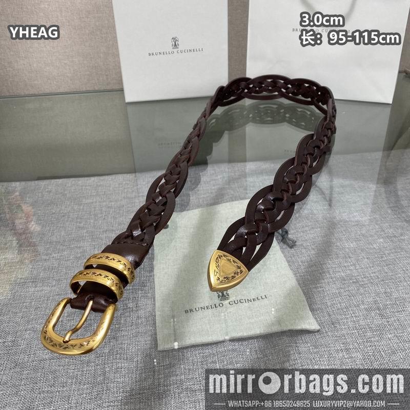 Brunello Cucinelli belt 30mmX95-115cm 8L05