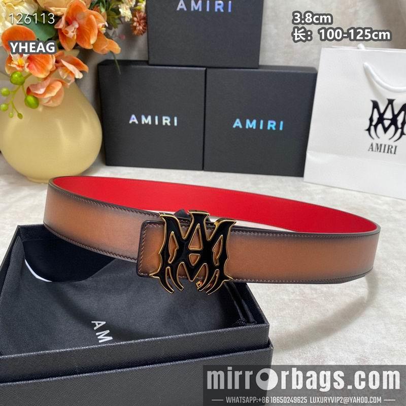 Amiri belt 38mmX100-125cm 8L07