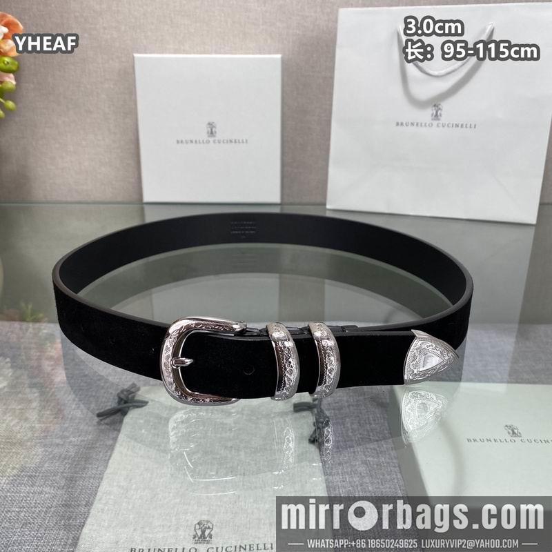 Brunello Cucinelli belt 30mmX95-115cm 8L08