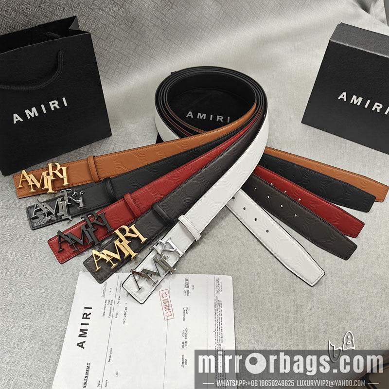 Amiri belt 38mmX90-125cm lb03