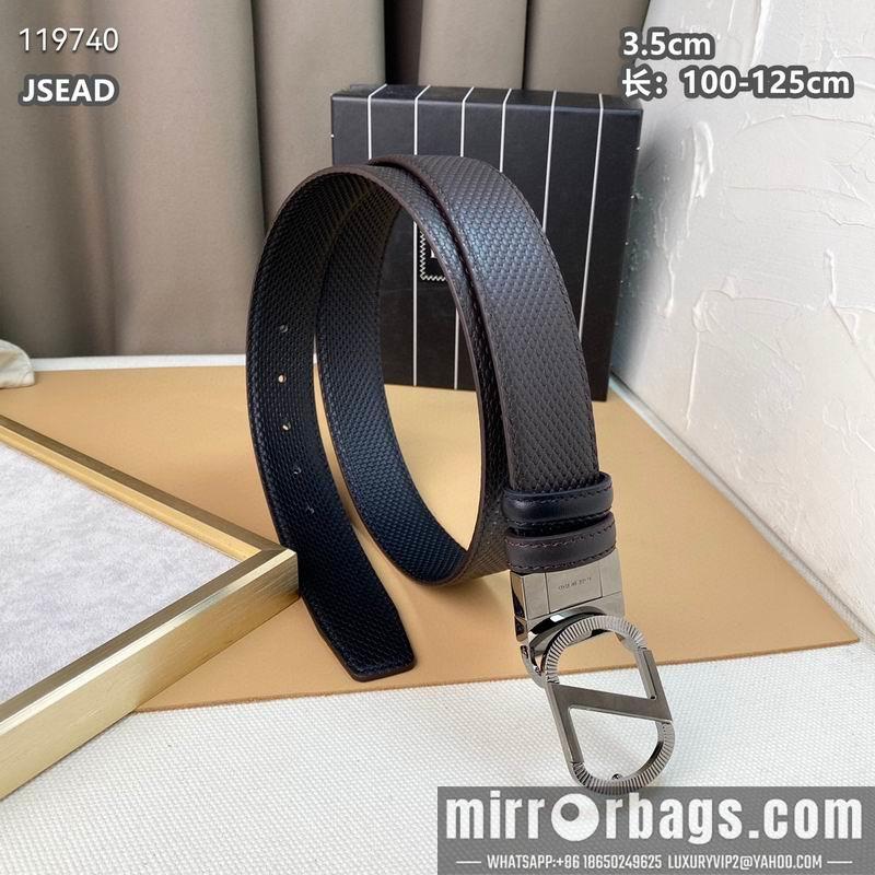Zegna belt 35mmX100-125cm 8L040805