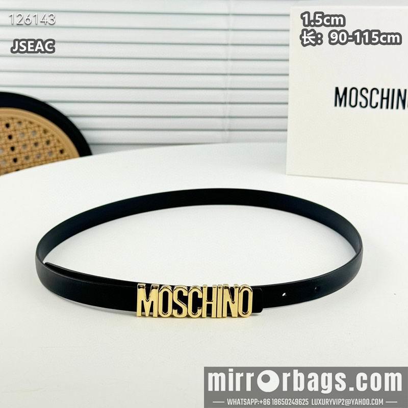 Moschino belt 15mmX90-115cm 8L01