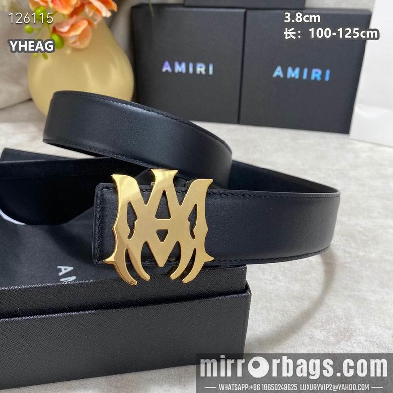Amiri belt 38mmX100-125cm 8L09