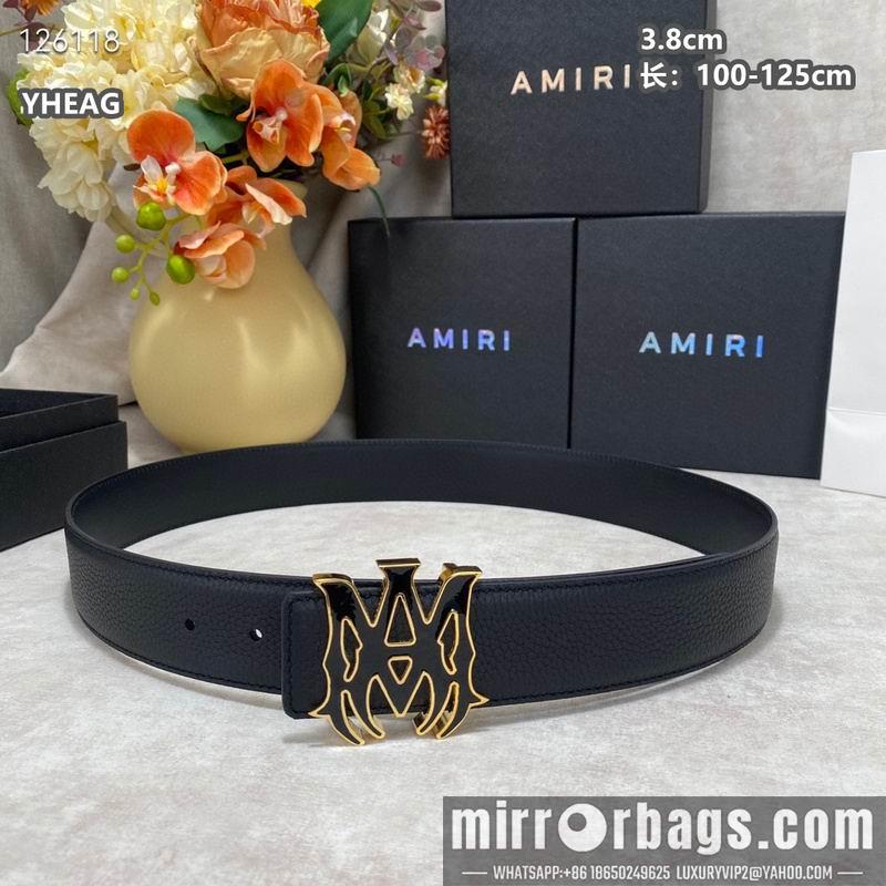 Amiri belt 38mmX100-125cm 8L12