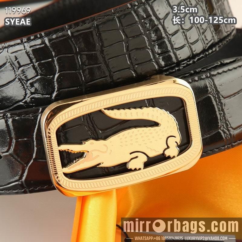 Lacoste belt 35mmX100-125cm 8L072001