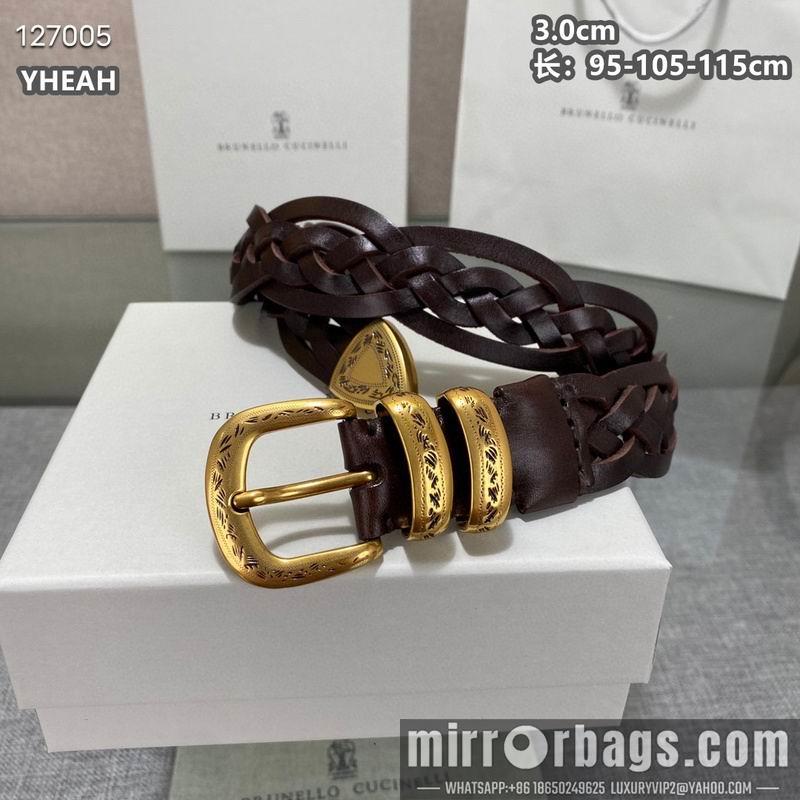Brunello Cucinelli belt 30mmX95-105-115cm 8L03