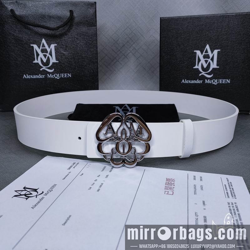 McQueen belt 38mmX80-125cm lb071801