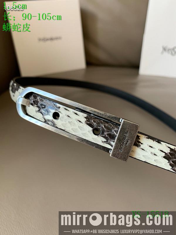 YSL Belt 15mmX90-105CM 8L606