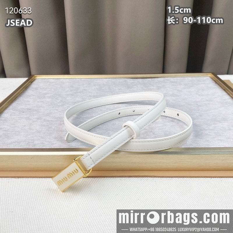 Miumiu belt 15mmX90-110cm 8L072001