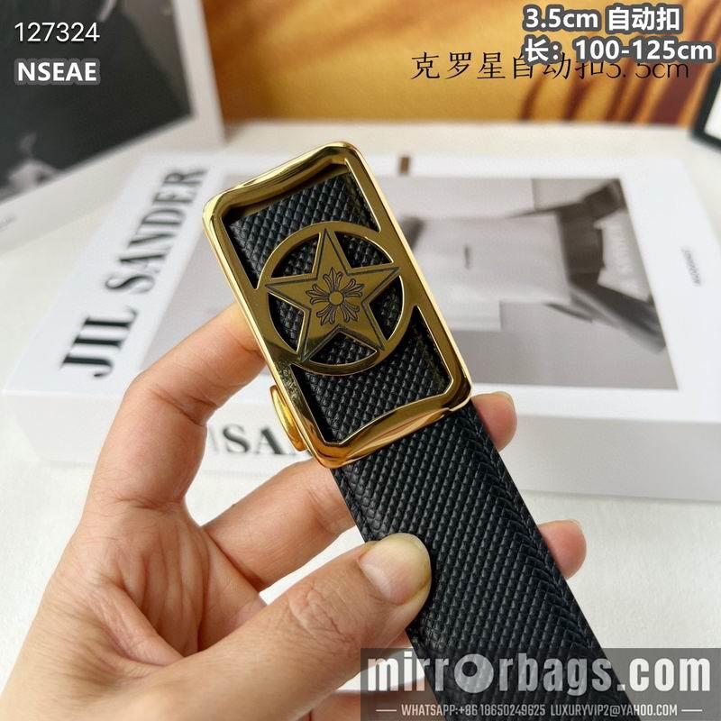Chrome Hearts belt 35mmX100-125cm 8L04