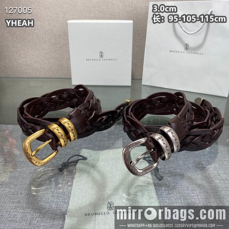 Brunello Cucinelli belt 30mmX95-105-115cm 8L02