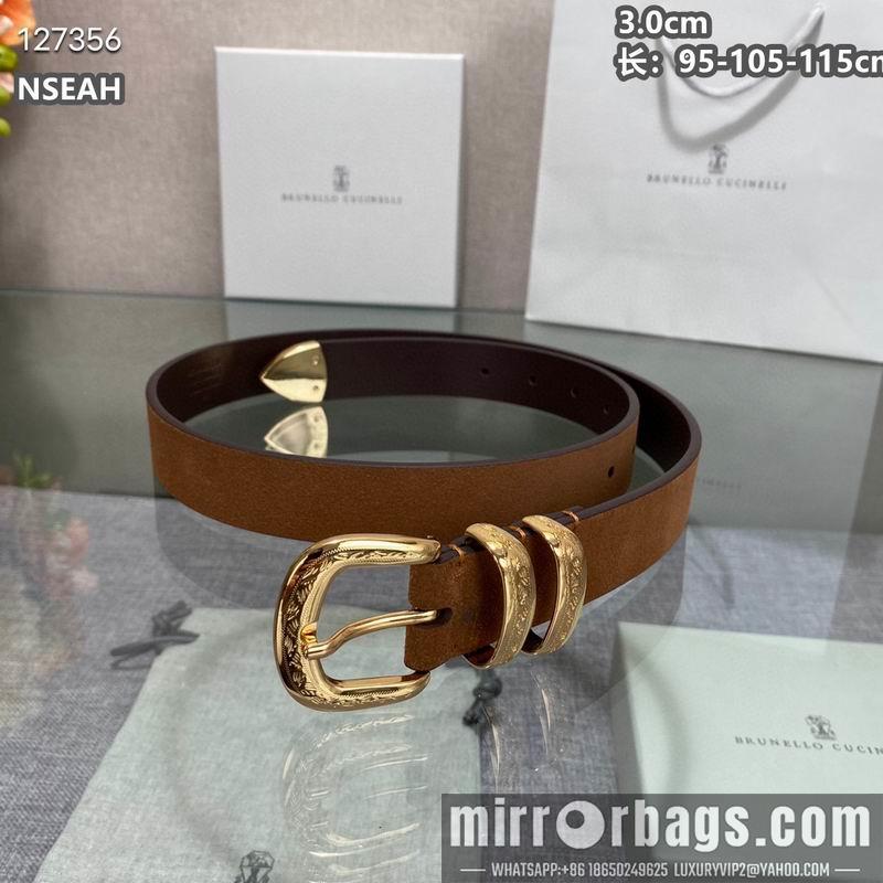 Brunello Cucinelli belt 30mmX95-105-115cm 8L01
