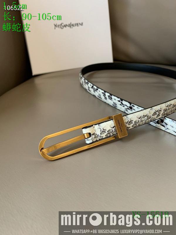 YSL Belt 15mmX90-105CM 8L606