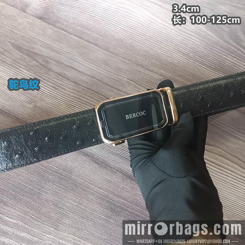 Bercoc Cucinelli belt 34mmX100-125cm 8L03
