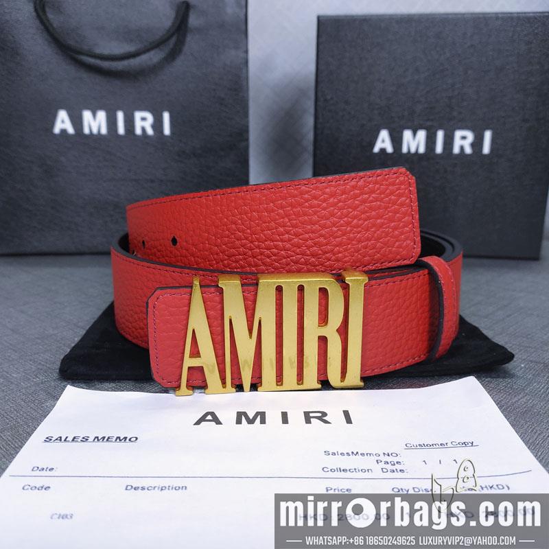Amiri belt 38mmX80-125cm lb061202