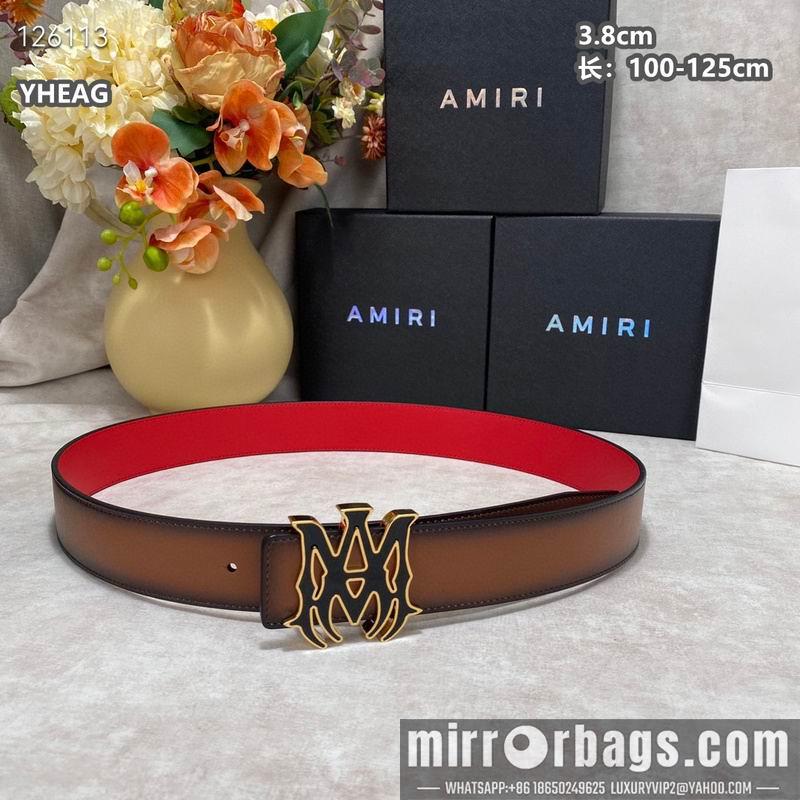 Amiri belt 38mmX100-125cm 8L07