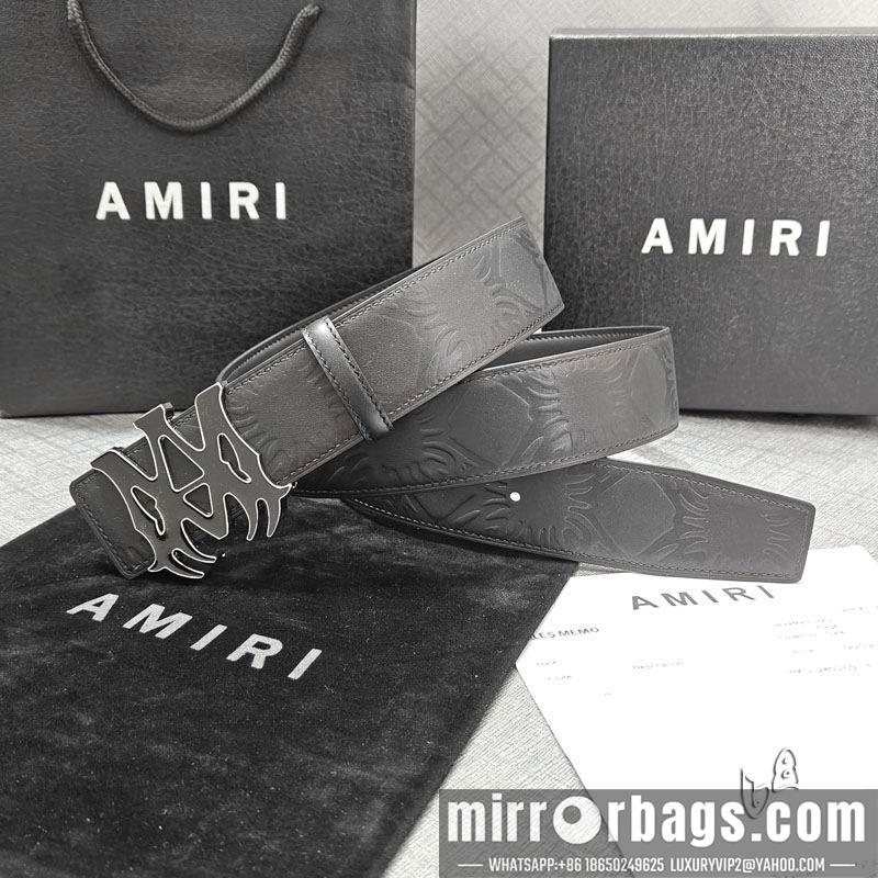 Amiri belt 38mmX90-125cm lb04