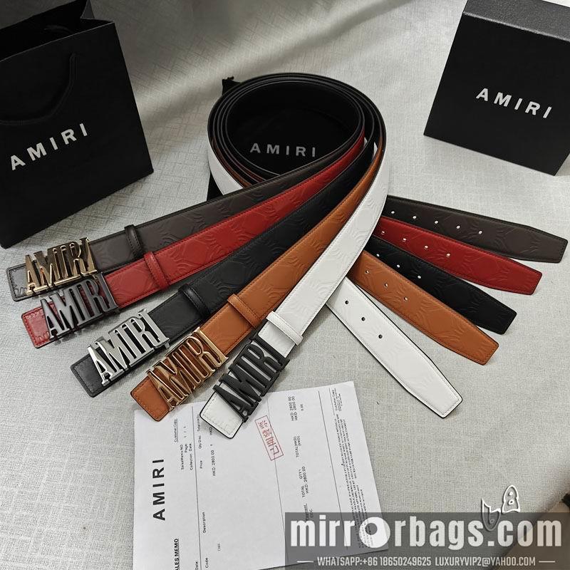 Amiri belt 38mmX90-125cm lb05