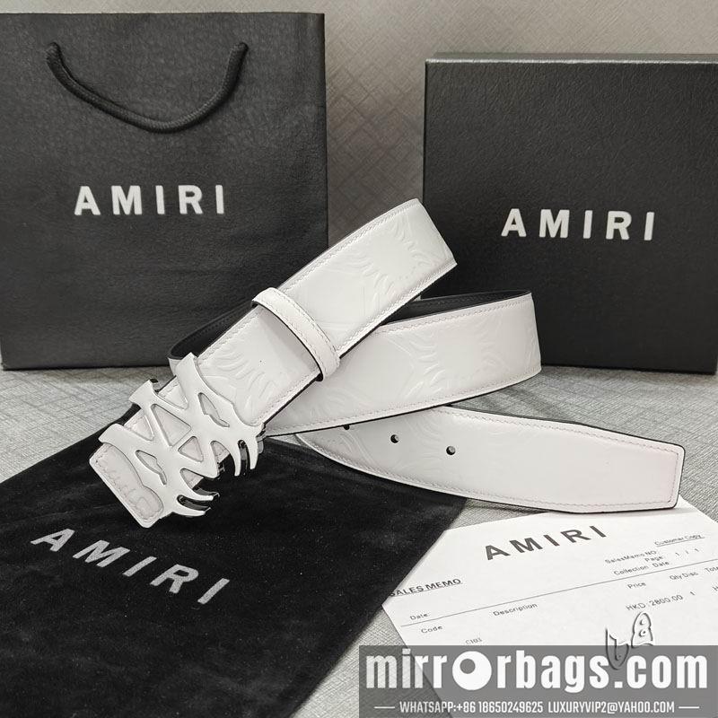 Amiri belt 38mmX90-125cm lb01