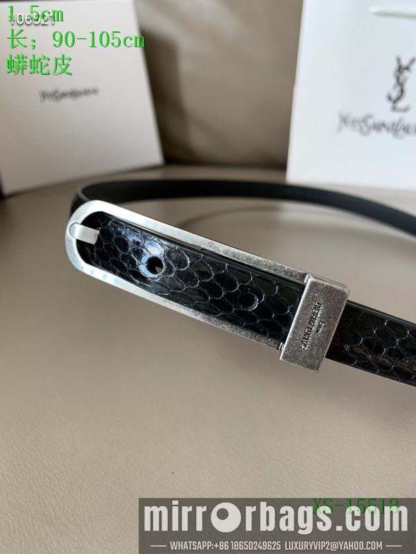 YSL Belt 15mmX90-105CM 8L606