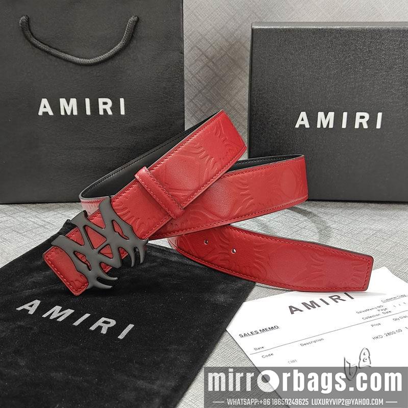 Amiri belt 38mmX90-125cm lb01