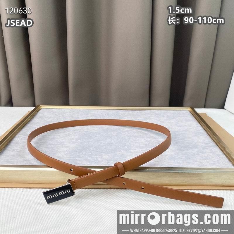 Miumiu belt 15mmX90-110cm 8L072001