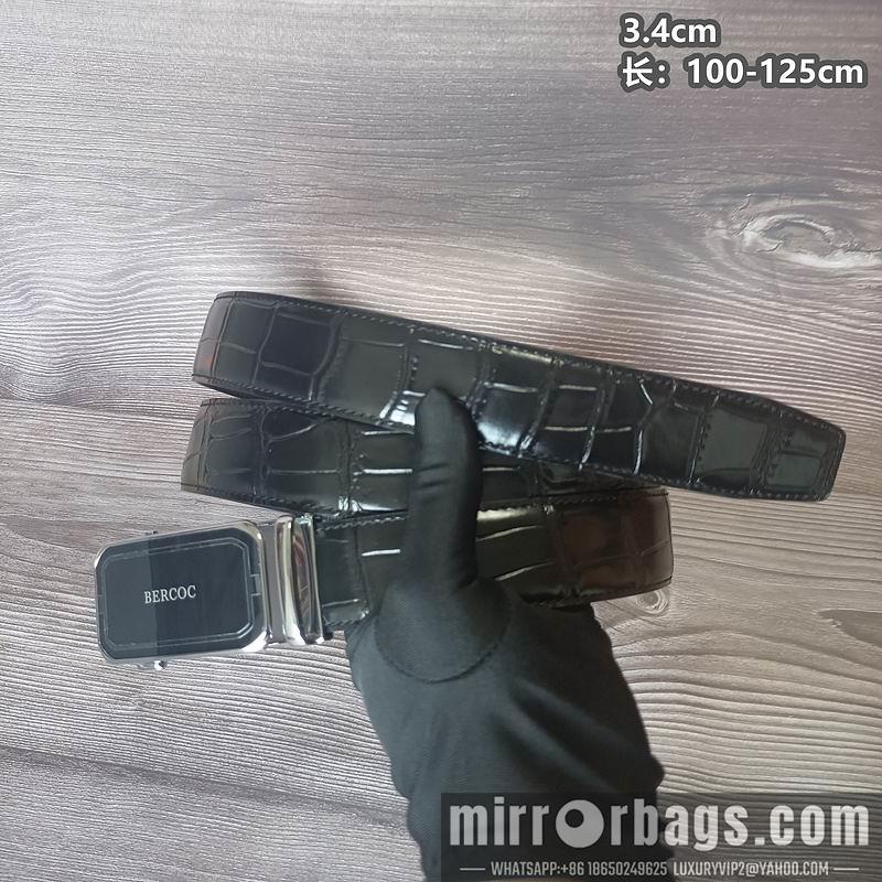 Bercoc Cucinelli belt 34mmX100-125cm 8L04