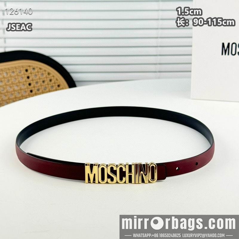 Moschino belt 15mmX90-115cm 8L01