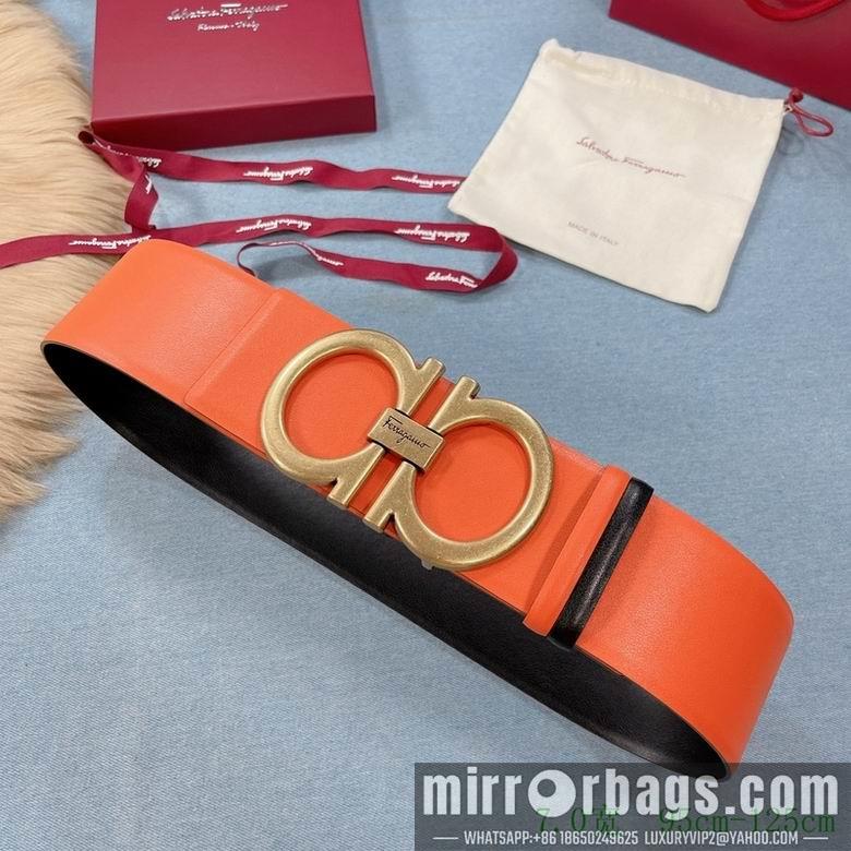 Ferragamo Belt 70mm 7D0519